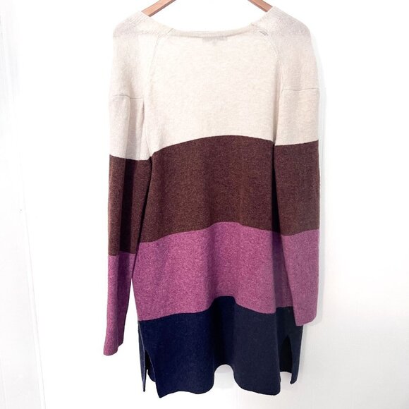 Madewell Kent Striped Cardigan Sweater - Picture 5 of 11